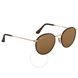 RAY-BANBrown Classic B-15 Round Men's Sunglasses