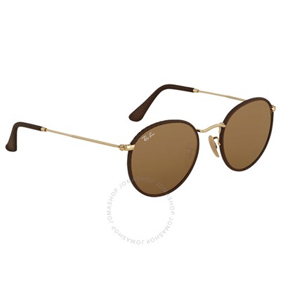 RAY-BANBrown Classic B-15 Round Men's Sunglasses