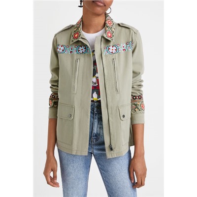 Parka con cenefas Amore