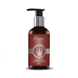 LUSTER True Derma Essentials Aloe Vera Body Lotion Увлажняющий и успокаивающий лосьон для тела с экстрактом Алоэ Вера 200мл