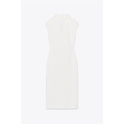 PIQUÉ SHIRT DRESS