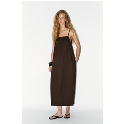 PLEATED VOLUME DRESS