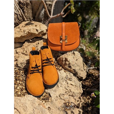 AB.Zapatos 1619/2 New R MANDARINA+PELLE · 2704 Naranja АКЦИЯ