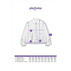 Блуза PLAYTODAY, 1124552