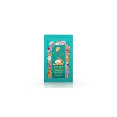 Скраб-маска для лица с жасминовым рисом, глиной и витаминов В3 от Sabunnga 12g / Sabunnga Jasmine Rice Facial Clay Scrub 12 g