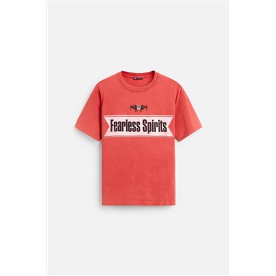 CAMISETA ESTAMPADA CROPPED FIT