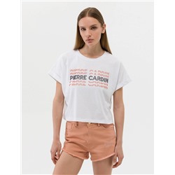 Beyaz Comfort Fit Tişört