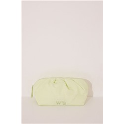 Neceser grande nube nylon verde lima