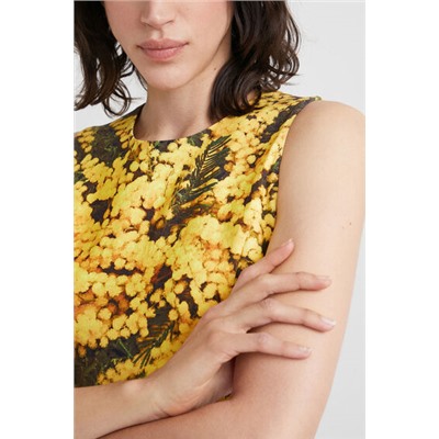 Vestido estampado mimosas