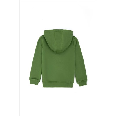 Erkek Çocuk Yeşil Sweatshirt