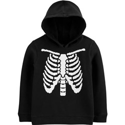 OshKosh | Kid Glow-In-The-Dark Skeleton Hoodie