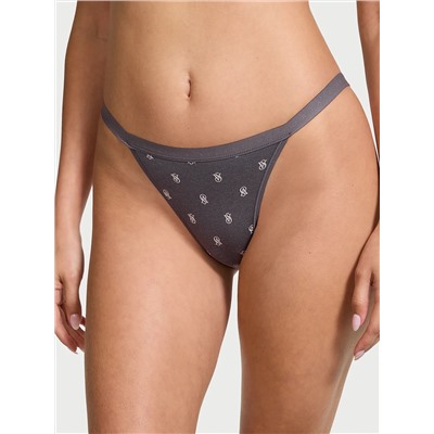Stretch Cotton String Bikini Panty