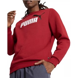 Men's ESS+ Big Logo Crewneck Fleece Sweatshirt