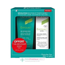 Noreva Coffret Exfoliac Global X-Pro Soin Global Intensif 30ml + Gel Moussant Doux 100ml OFFERT