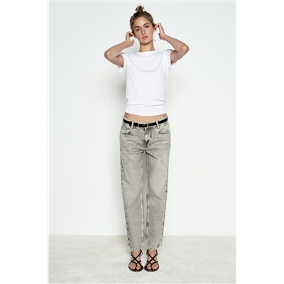 Z1975 MID-WAIST STRAIGHT CROPPED JEANS