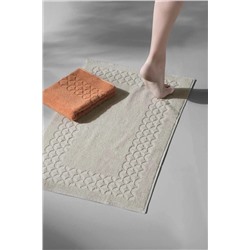 COTTONMANIA Biscay Bathmat Desert - Ekstra Yumusak, Modern %100 Pamuk 50x75cm. Ayak Havlusu / Banyo Paspas Seti P00010