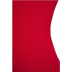 Kırmızı Tek Omuz Asimetrik Örme Elbise TBBSS24AH00158