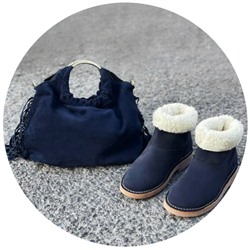 Ab.Zapatos UGY NEW R ANTRACITA+PELLE flecas16-9