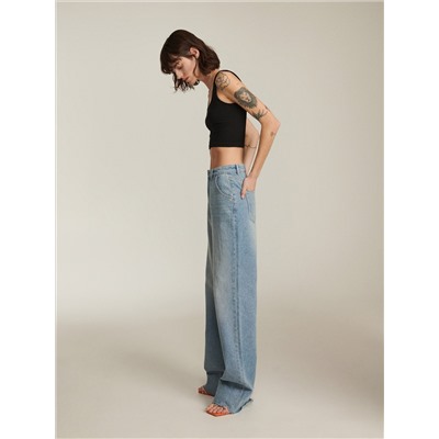 Jeans im Straight-Fit mit langem Bein