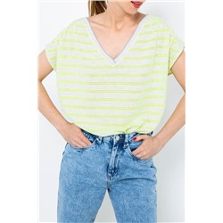 Camiseta Amarillo y gris
