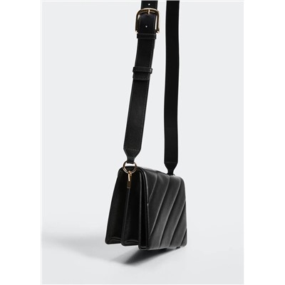 Bolso acolchado solapa -  Mujer | MANGO OUTLET Melilla