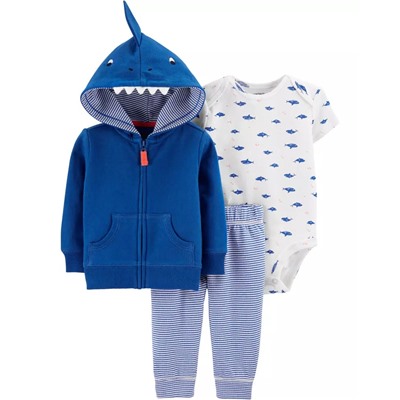 Carter's | Baby 3-Piece Dinosaur Little Jacket Set