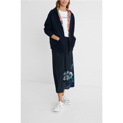 Chaqueta reversible capucha