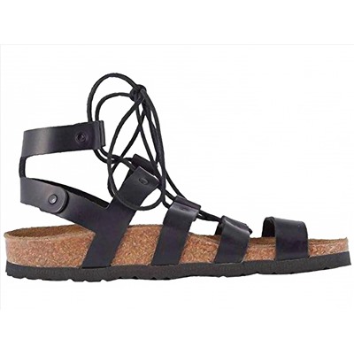 Women's cleo leather in black BIRKENSTOCK