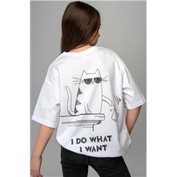 Детская футболка оверсайз Happyfox
