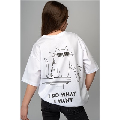 Детская футболка оверсайз Happyfox