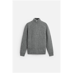 JERSEY CUELLO CREMALLERA TEXTURA