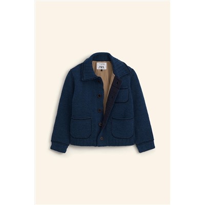 LIMITED EDITION REVERSIBLE NYLON KNIT CARDIGAN