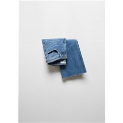 Jeans flare tiro medio
