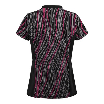UA Zippity Zappity Black Scrub Top