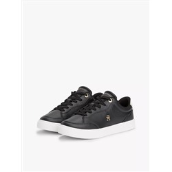 Monogram Leather Court Sneaker