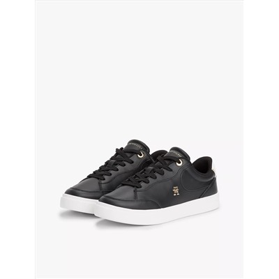 Monogram Leather Court Sneaker