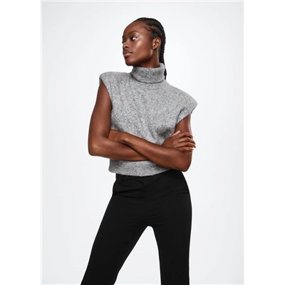 Pantalón aberturas bajo -  Mujer | MANGO OUTLET Melilla