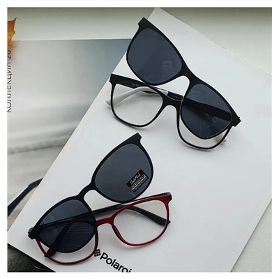 Оправа с солнцезащитной насадкой (Clip-on) StyleMark Polarized C2703C