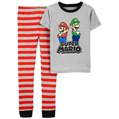 2-Piece 100% Snug Fit Cotton PJs