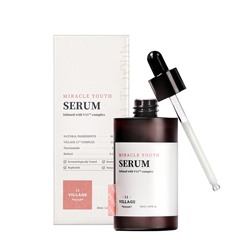 VILLAGE 11 FACTORY MIRACLE YOUTH SERUM  Антивозрастная сыворотка для лица с ниацинамидом и скваленом 50мл