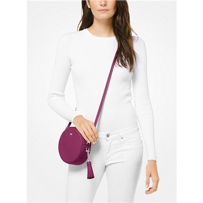 MICHAEL MICHAEL KORS Pebbled Leather Canteen Crossbody Bag