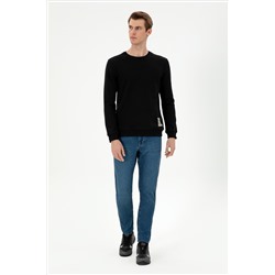 Erkek Siyah Sweatshirt