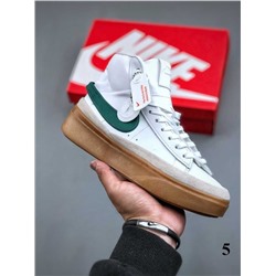 Мужские и женские спортивные кроссовки Nik*e Blazer Phantom MID на толстой подошве