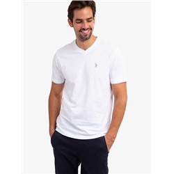 DOUBLE V-NECK T-SHIRT
