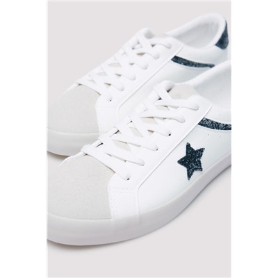 Zapatillas estrella brillo