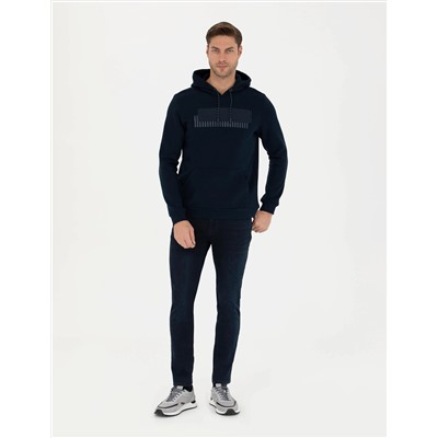Lacivert Regular Fit Sweatshirt