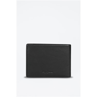 Cartera de piel Chief Negro