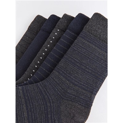 LC Waikiki Desenli Erkek Soket Çorap 5'li, LCW ACCESSORIES                                            
                                            Desenli Erkek Soket Çorap 5'li