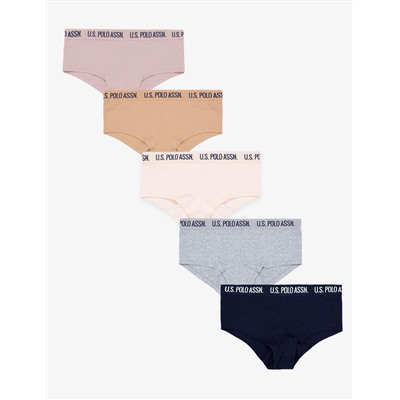 5PK BOY SHORTS