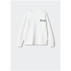 Sudadera algodón estampada -  Niño | MANGO OUTLET España